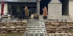 Retaining wall construction in Tulsa, OK