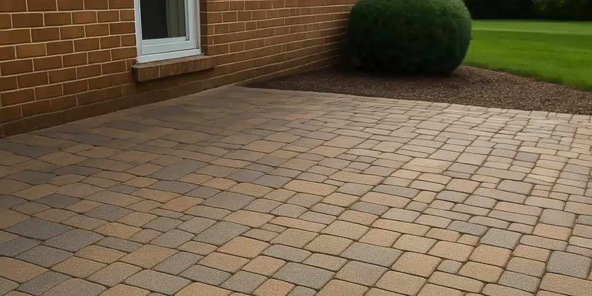 installing pavers over preexisting patios
