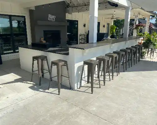 Outdoor Kitchen Construction
